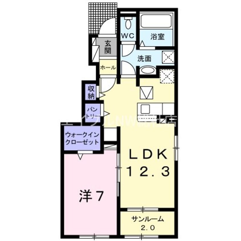 間取図 ディリジェントファイブＣ