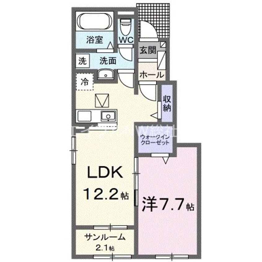 間取図 エルデ