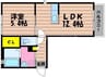 プリマ・クラッセ　A棟 1LDKの間取り