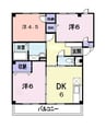 エクシード永山　Ｂ 3DKの間取り