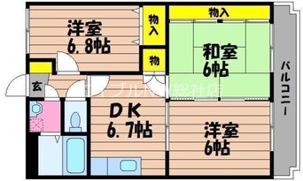 間取図 ブライトコート　Ⅰ