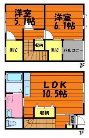 間取図 Akahai House