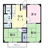 ニューシティ山崎 3DKの間取り