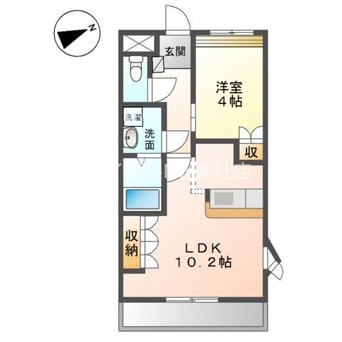 間取図 グランドウルス中島