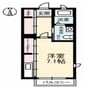 SAKURA 1Rの間取り