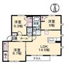 グランマスト笹沖　B棟 3LDKの間取り