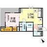セイル瀬戸 1LDKの間取り