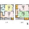 フリージア倉敷 3DKの間取り
