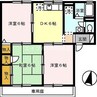 サンコーポ石井　Ｂ棟 3DKの間取り