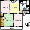 サンコーポ石井　Ｂ棟の間取図