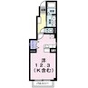 アメニティ中島Ｂ 1Rの間取り
