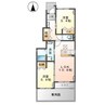 グラーサ 2LDKの間取り