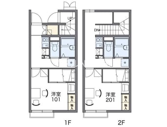 間取図 レオパレスさくらやⅢ