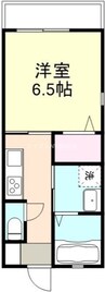 Court Clan　A棟 1Kの間取り
