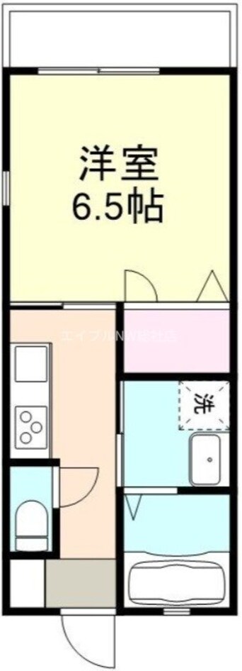 間取図 Court Clan　A棟
