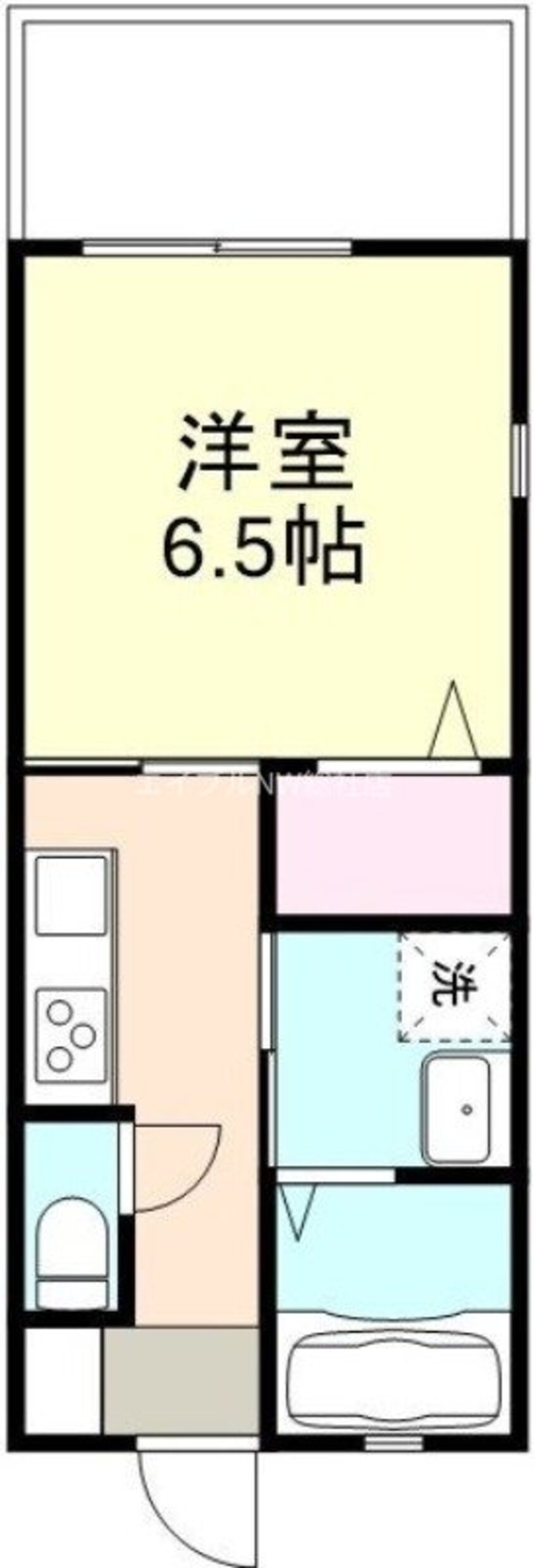 間取図 Court Clan　A棟