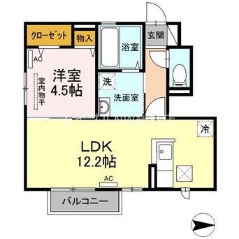 間取図 セレーノ岡本C