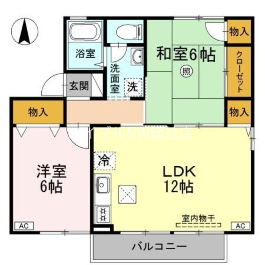 間取図 モア・フローレンス　Ｃ棟