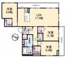 ハイアワサ 3LDKの間取り
