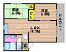 ガルテン26　C棟 2LDKの間取り