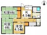 中島三木様借家 3DKの間取り
