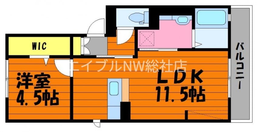 間取図 メゾン　モナミ