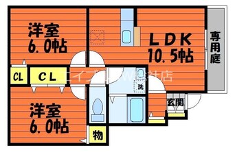 間取図 ファミリータウン　ツートム　E棟