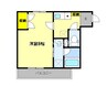 荒木ビル 1Kの間取り