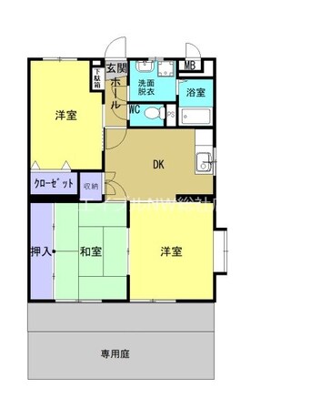 間取図 ユーミー川辺