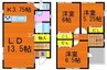 ブロト 3LDKの間取り