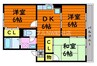 ファミーユ新町 3DKの間取り