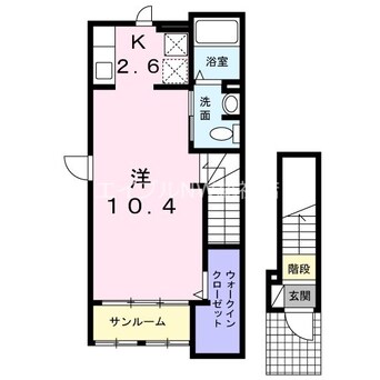 間取図 ウインダムヒルズＶ