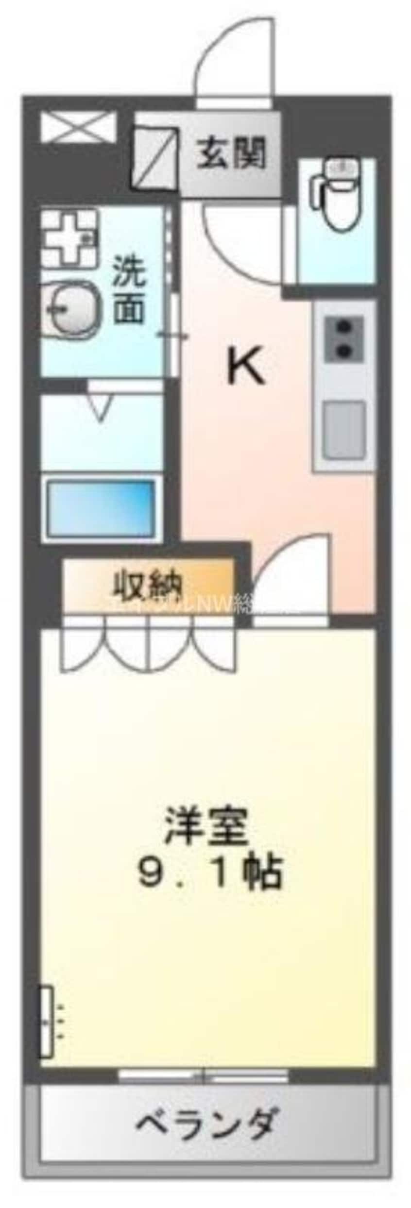 間取図 エム・インプレス