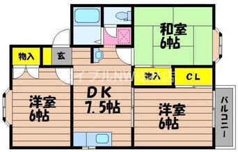 間取図 フラリッシュ片島