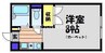 ハイツ　アイン 1Kの間取り