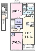 ディリジェントナインの間取図