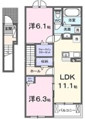 ディリジェントナインの間取図