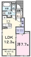 ディリジェントナインの間取図
