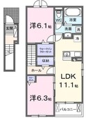 ディリジェントナインの間取図