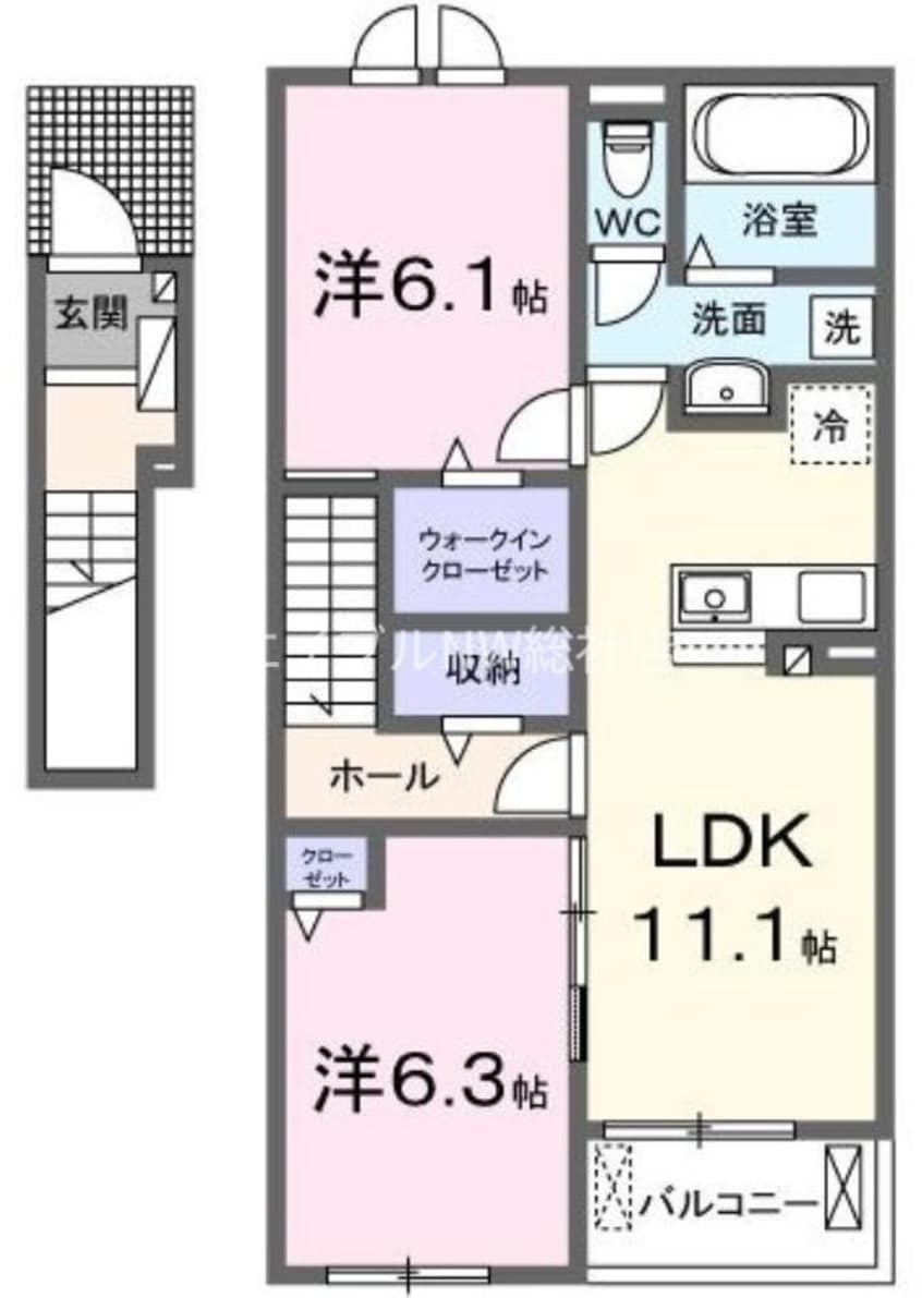 間取図 ディリジェントテン