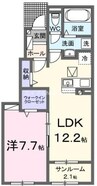 ディリジェントテン 1LDKの間取り