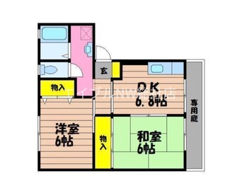 間取図 セジュール老松