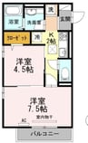 メゾン　ヴィレッタ 2Kの間取り