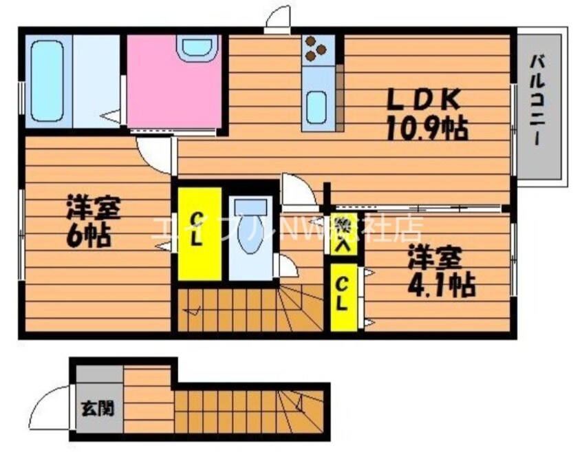 間取図 ヴェラビスタ