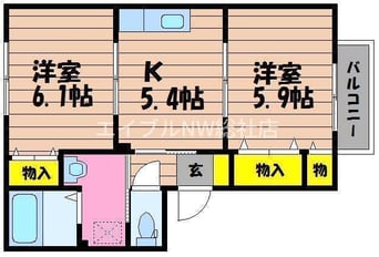 間取図 シャーメゾン美の浜