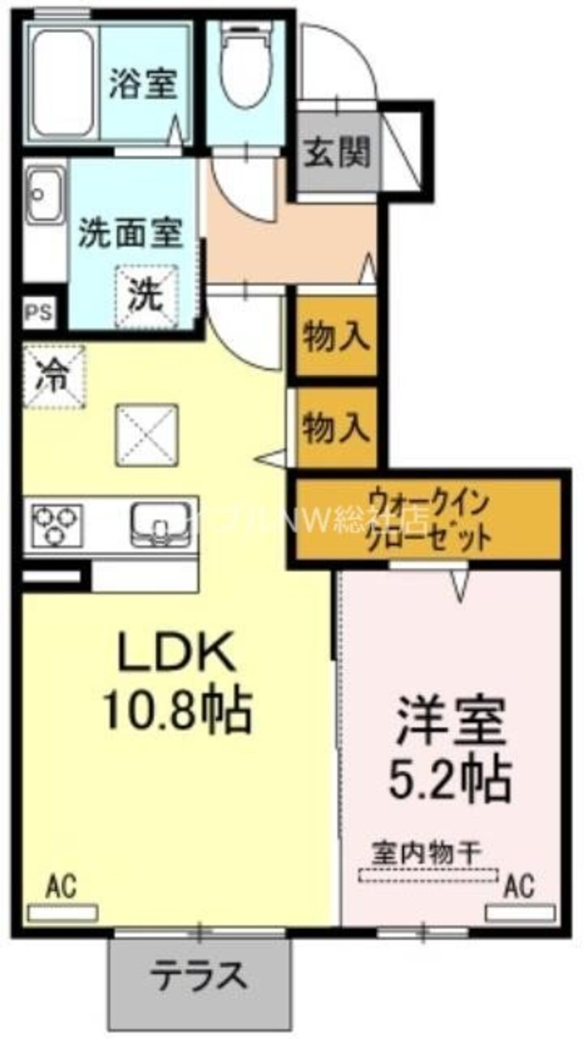 間取図 ソレイユ