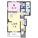 アンシャンテ　Ⅲの間取図