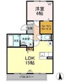 レジーナ 1LDKの間取り