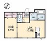 ラ　ポール 1LDKの間取り