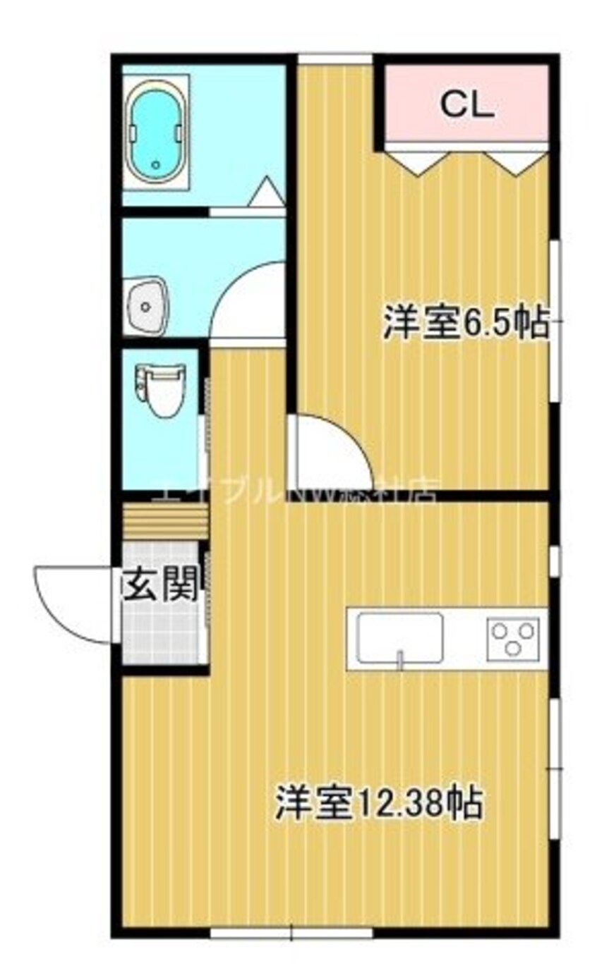 間取図 azul(アズール)